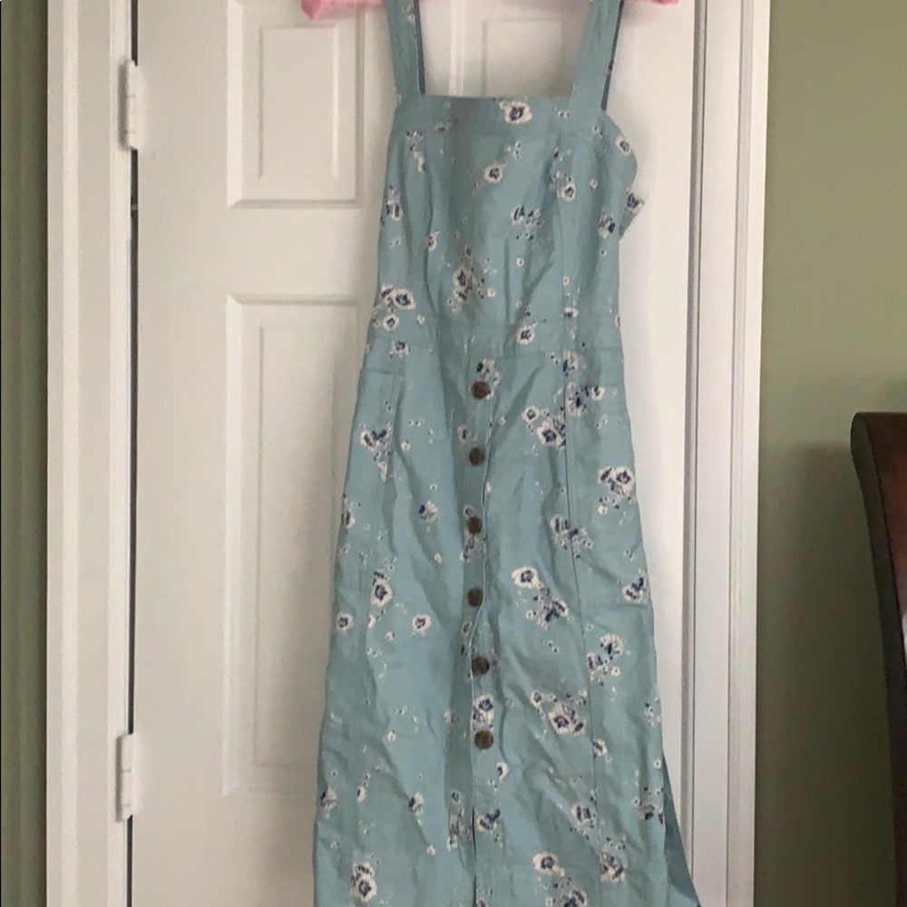NWT gap light denim dress
